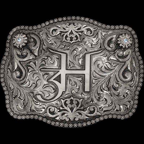  The Tejon Belt Buckle is inspired from the largest cattle ranch in California, and is the perfect buckle for showcasing ranch brands! 
Personalize it now!